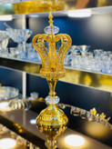 شمعدان نگین طلائی
