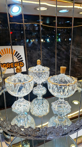 قندان پایه دار وارداتی لب اکلیل