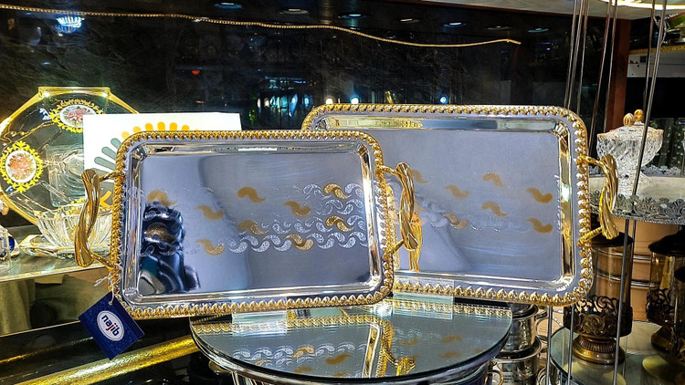 سینی جفتی استیل وارداتی نجیب